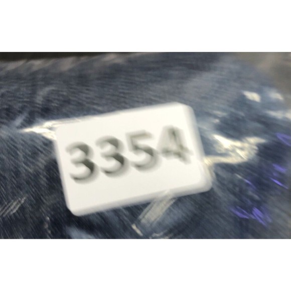 Signature Levi Strauss Womens Denim Jeans Modern Straight Size 10L Irregular - Picture 16 of 16